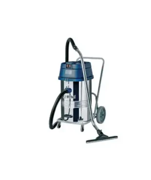 Aspirateur Monophasé WIRBEL 980 L 80L 2 Moteurs 220V avec tuyau. Type : Eau-Poussière. 2 moteurs, 220V, 2300 W, 80L réservoir, 0,5 m² de surface filtrante.