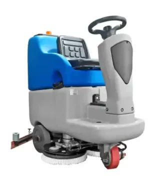 Une machine bleue et blanche avec des roues au sol : autolaveuse autoportée Fiorentini ECOSMILE 100 48V 150L. Rendement jusqu'à : 5750 m²/h. Autonomie : 5 h. Capacité réservoir solution : 150L. Vitesse d'avancement : 0-6 km/h. Tension : 48V. Type de batterie : 4 x 12V x 157Ah. Moteur d'aspiration : 750W. Moteur à brosse : 2x400W. Moteur de traction : 500W. Largeur utile de travail : 960mm. Production horaire maximale : 5750 m²/h. Traction : De face. Pente maximale : 9%. La dépression : 170 mbar. Brosses à tête de pression : 43 kg. Caractère bruyant : 72dB. Tournant d'allée : 2000mm. Dimensions : 140x105x136cm. Diamètre de la brosse : 2 x Ø48mm. Largeur de raclette : 1240mm. Poids de la machine : 178 kg. Poids de la batterie : 4 x 37 kg.