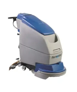 Autolaveuse Autotractée Fiorentini DELUX 43E 220V 45L. Largeur de nettoyage : 430 mm. Largeur du suceur : 700 mm. Moteur des brosses : 500 W. Moteur d’aspiration : 550 W. Rendement jusqu’a : 1500 m2/h. Pression des brosses : 20-30 k. Diamètre de brosses : 1xØ430 mm. Dépression : 1500 mmH2O. Vitesse d’avancement : 0-4 km/h. Capacité réservoir : 45 ltr. Tension : 220 V. Pente max. surmontable : 3%. Niveau de Bruit : 72 dB. Avancement : 3.5km. Longueur : 1000 mm. Largeur : 480 mm. Hauteur : 1060 mm. Poids de la machine : 80 kg.