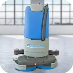Autolaveuse Autotractée Fiorentini ECOSMALL avec une capacité réservoir solution de 70L ou 55L et une vitesse d'avancement de 0-5kmh