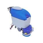 Autolaveuse Autotractée Fiorentini PINKY 32B : Moteur de brosse de 2 x 24 x 650 W, largeur de travail utile de 850 mm, moteur de traction de 24V x 200W, poids de la machine de 126 kg.