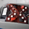 Améliorez votre efficacité de nettoyage avec l'autolaveuse autotractée Fiorentini DELUX 55B 24V 45L : une machine dotée d'un moteur des brosses de 650 W et d'un moteur d'aspiration de 550 W.