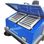 Fiorentini Balayeuse Autoportée S 48 Diesel 450L, La balayeuse autoportée S 48 Diesel 450L de Fiorentini est la solution idéale pour le nettoyage des grandes surfaces. Avec une capacité de bac de vidange de 450L et une largeur de travail totale de 160 cm, elle offre une performance optimale.