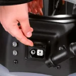 Grâce à ses résistances de 2000+1000 W et à son débit d'air de 71 l/s, le WIRBEL POWER STEAM 6.3 ERP 22L 220V offre une puissance de nettoyage inégalée.